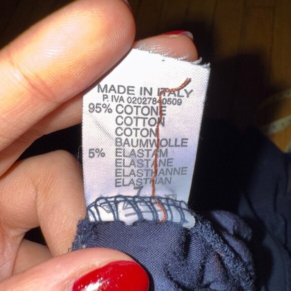 Made in Italy Cotton Floral Print Boho Pants - Picture 7 of 7